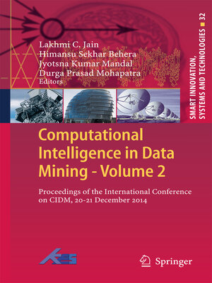 cover image of Computational Intelligence in Data Mining--Volume 2